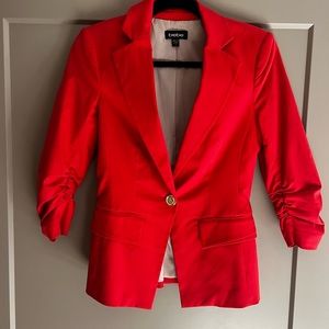 Bebe red blazer